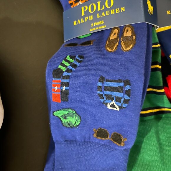 Printed Crew Socks - Picture 2 of 4